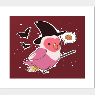 Halloween Bird Posters and Art